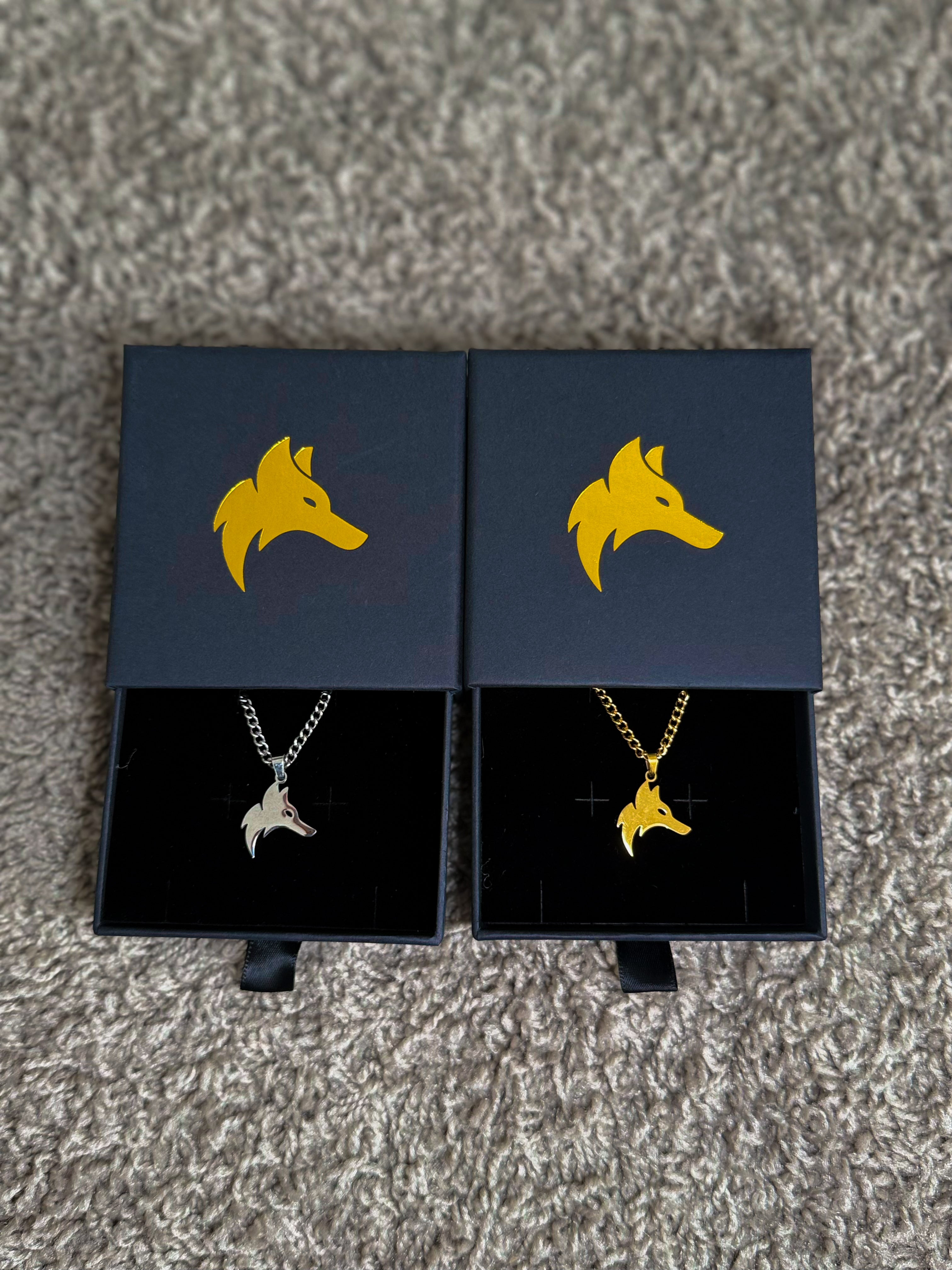 Wolf Silver necklace