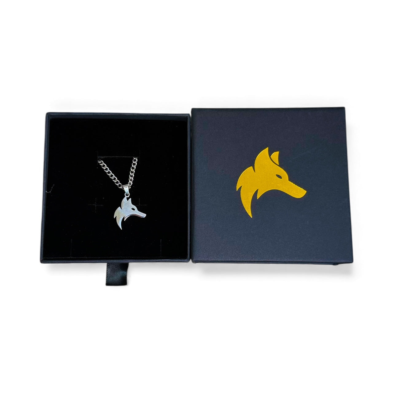 Wolf Silver necklace